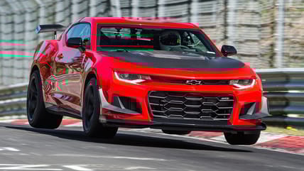 Chevrolet Camaro on the Nürburgring