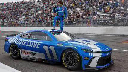 Denny Hamlin at Martinsville