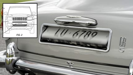 James Bond's Aston Martin DB5 With License Plate Flipper