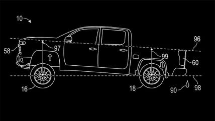 GM's Pickup Drainage System Patent