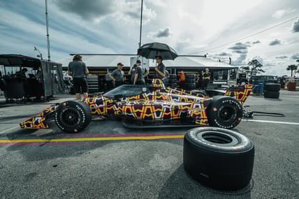 IndyCar began testing the Aeroscreen in 2019