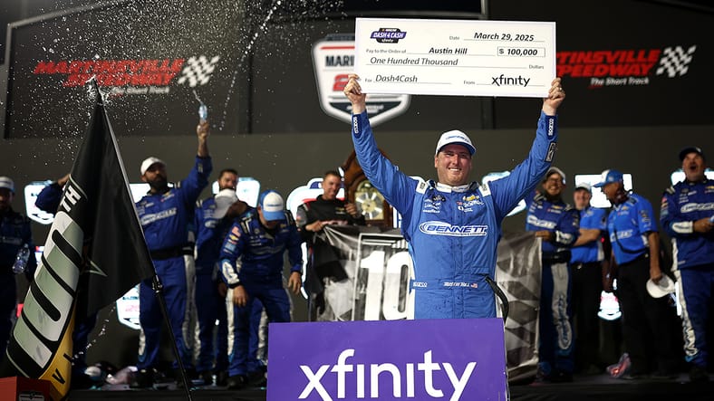 Austin Hill with Dash4Cash Check