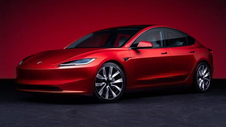 tesla highland front