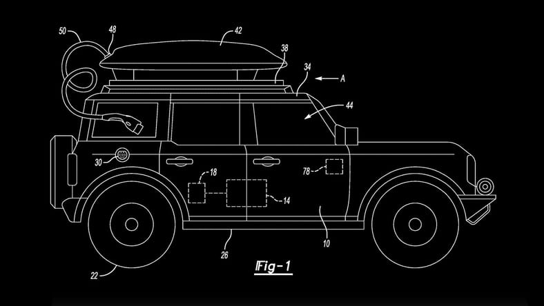 Ford backup battery patent drawing
