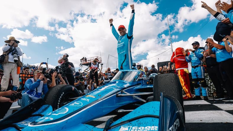 Scott McLaughlin at Milwaukee