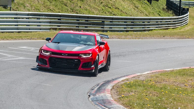 Chevrolet Camaro on the Nürburgring