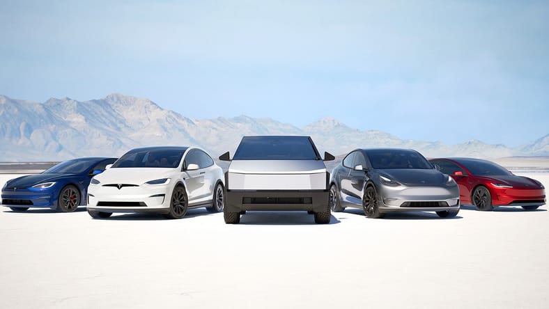 The 2024 Tesla lineup