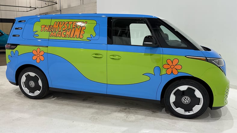 VW ID. Buzz Mystery Machine