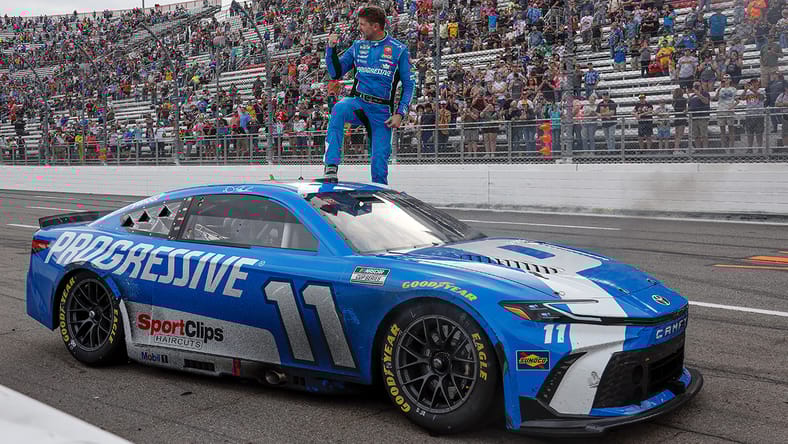 Denny Hamlin at Martinsville
