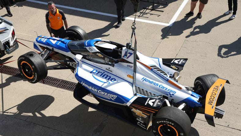 Kyle Larson's Arrow McLaren