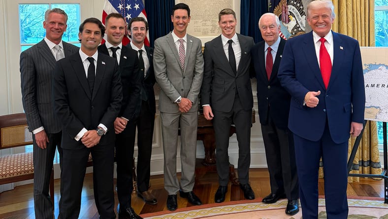 Team Penske at The White House