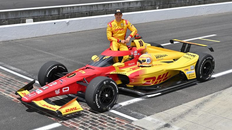 Alex Palou at Indy