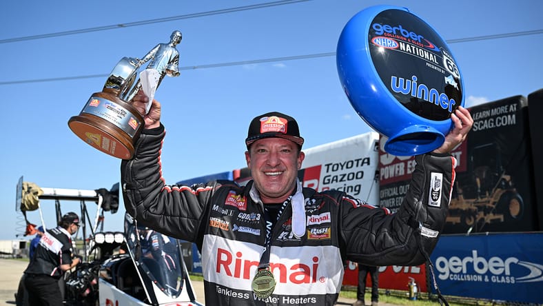 Tony Stewart at Route 66 Nationals