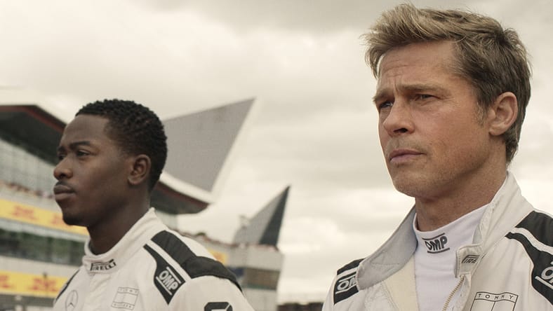 Brad Pitt in "F1 The Movie"