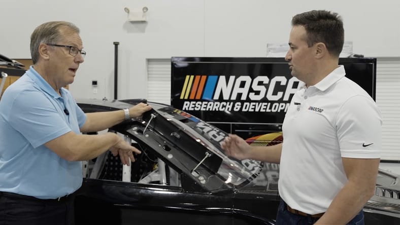 NASCAR A-Post Flap