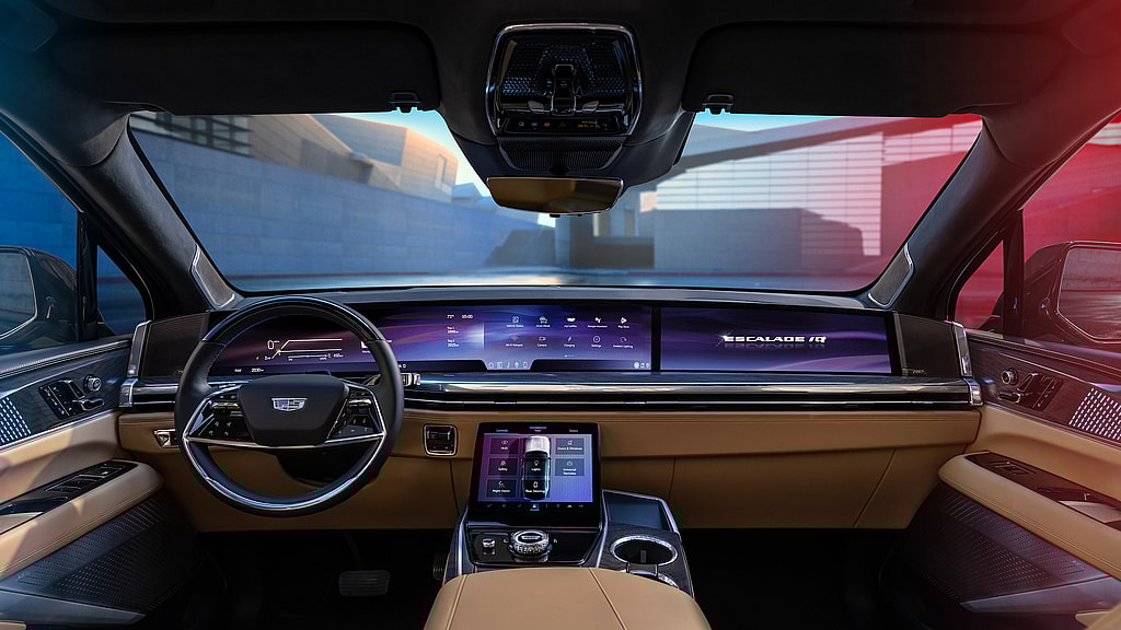 cadillac escalade iq dash