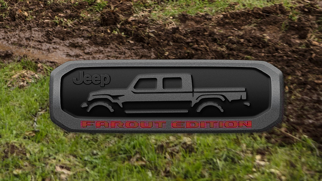 jeep gladiator farout badge