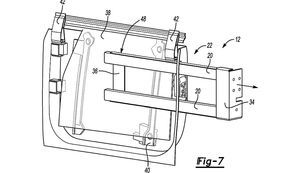 skeleton door inside