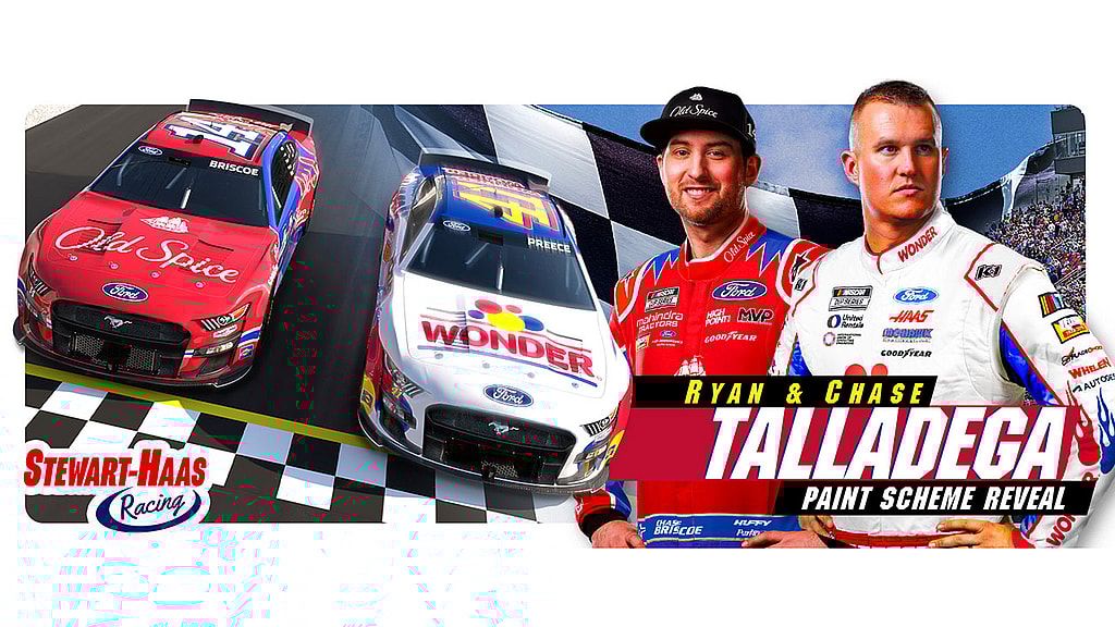 steward haas talladega