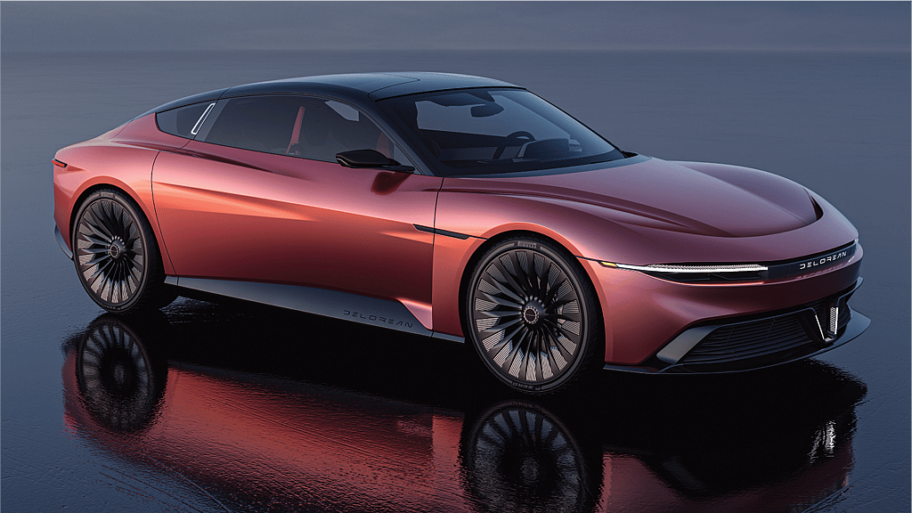 delorean red
