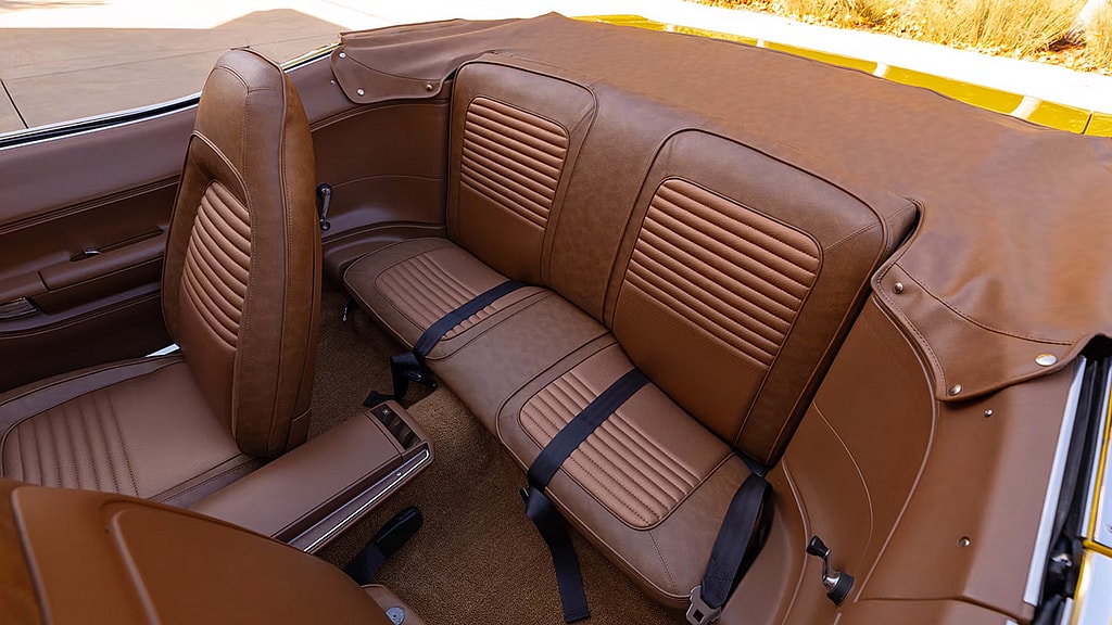 cuda rear seats