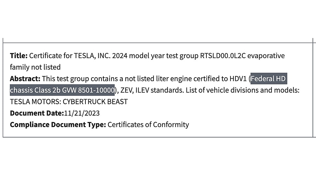 tesla cert