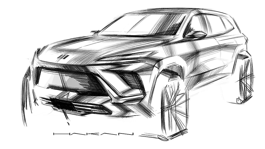 buick enclave sketch