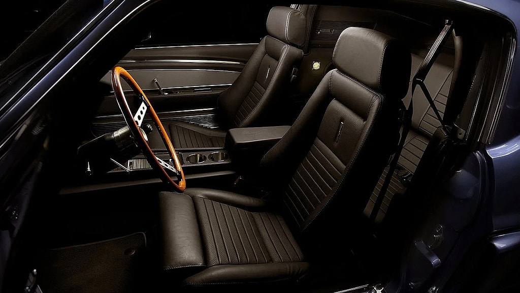 hi tech mustang interior