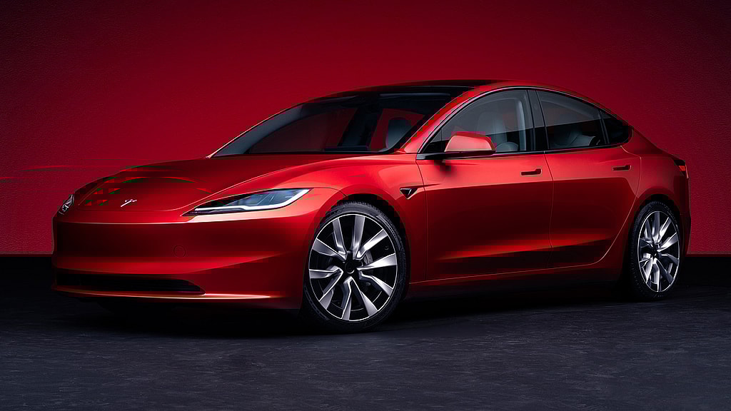 tesla highland front