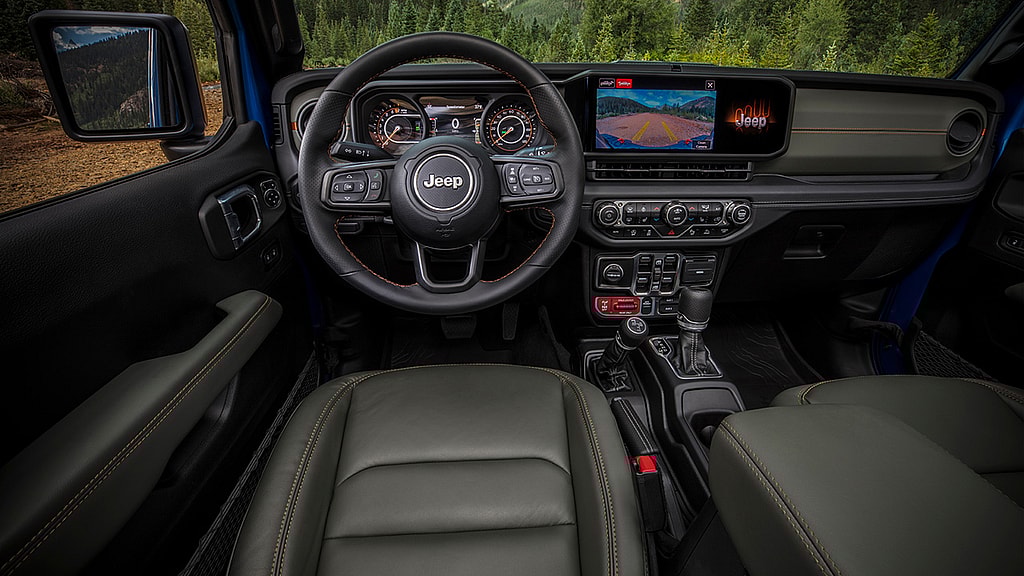 jeep gladiator dashboard