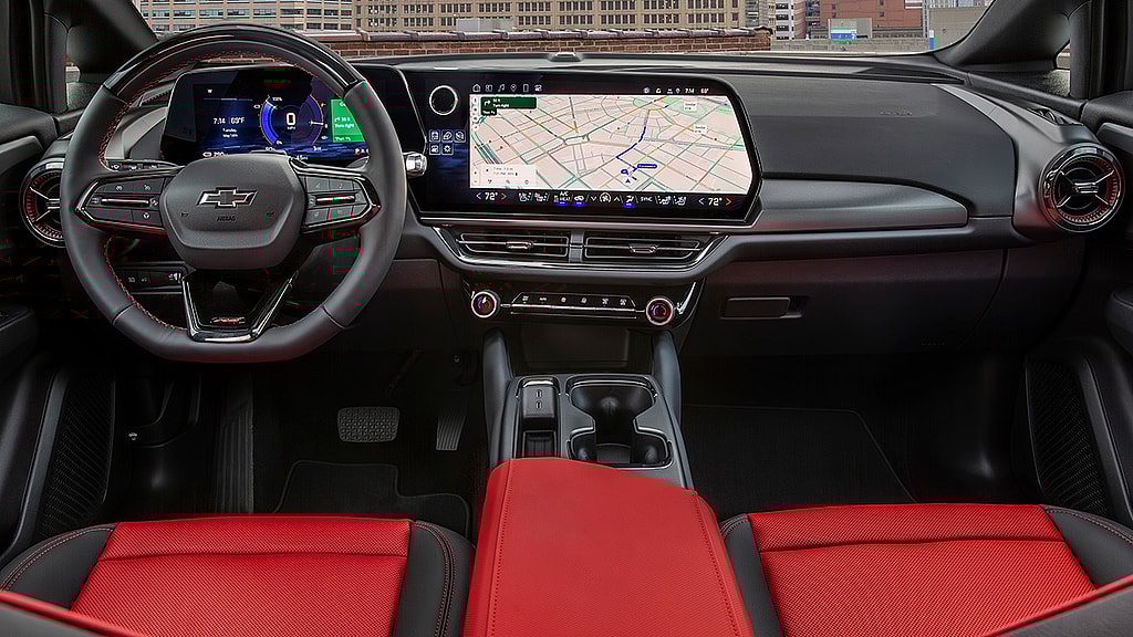 equinox ev dash