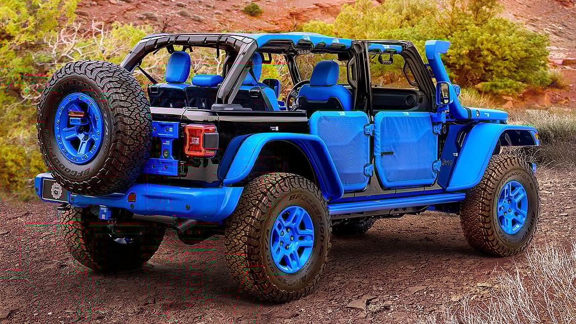 Jeep Wrangler 4xe Blueprint Concept