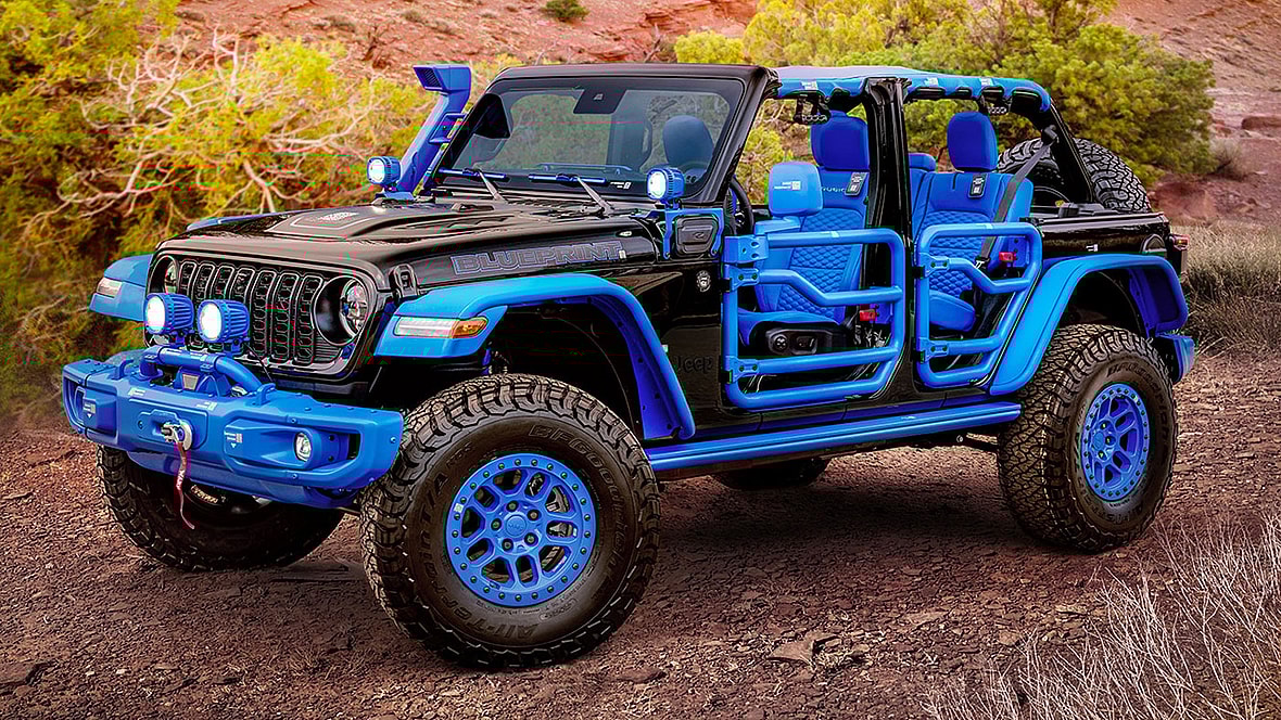 Jeep Wrangler 4xe Blueprint Concept