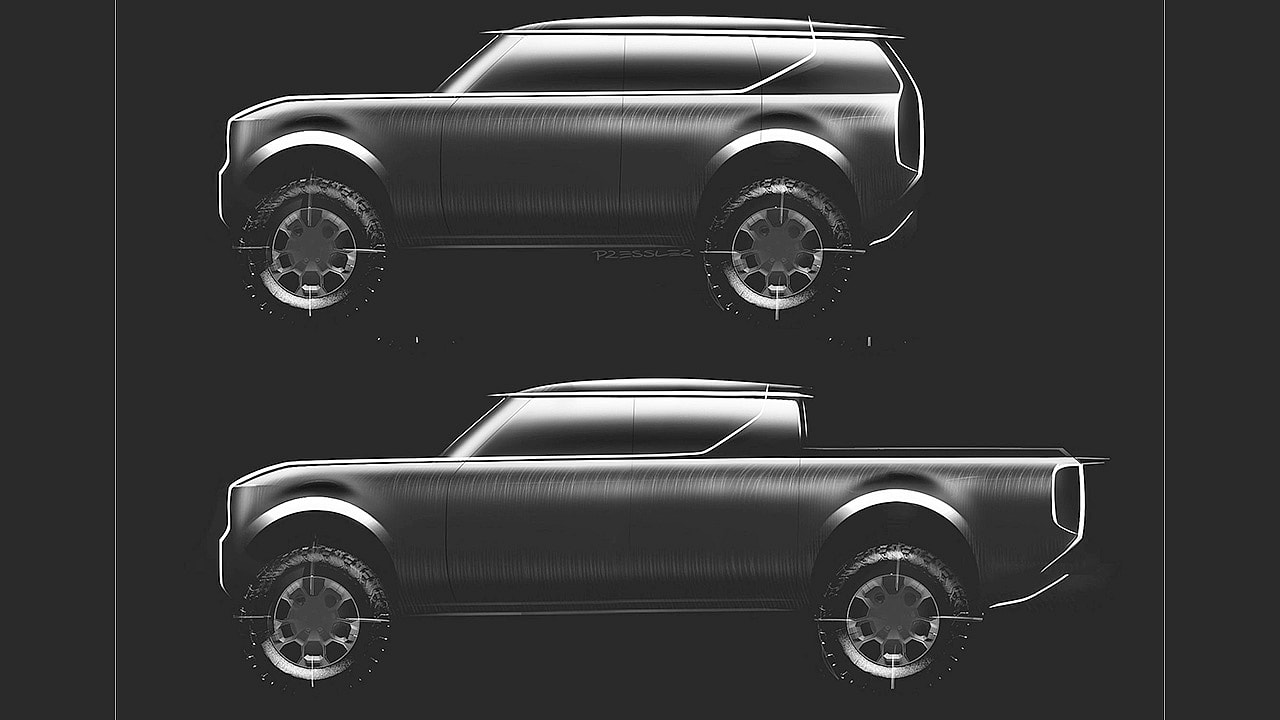 Scout Motors sketches