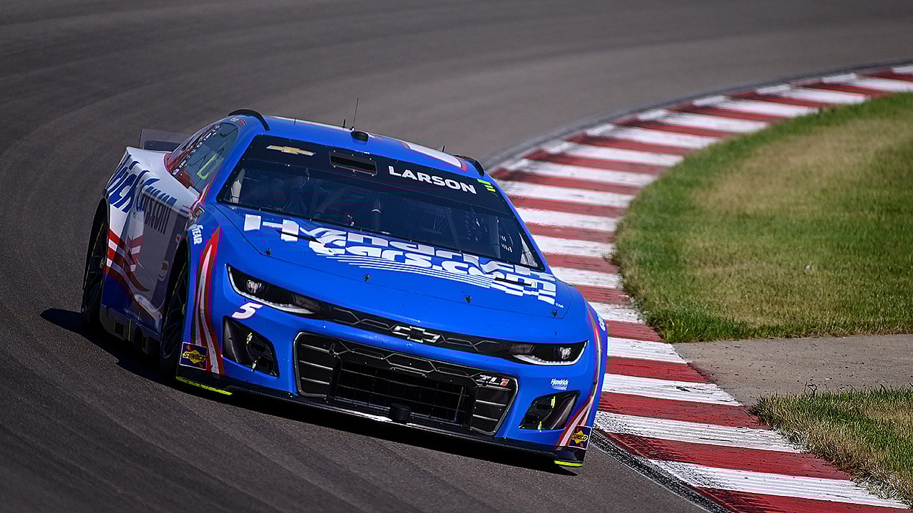 Kyle Larson at Worldwide Technologies Raceway