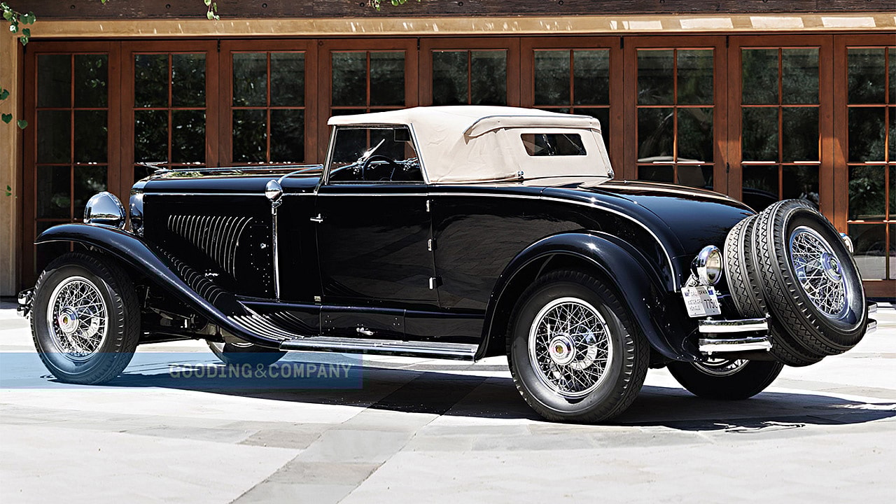 1934 Duesenberg Model J Disappearing-Top Convertible Coupe
