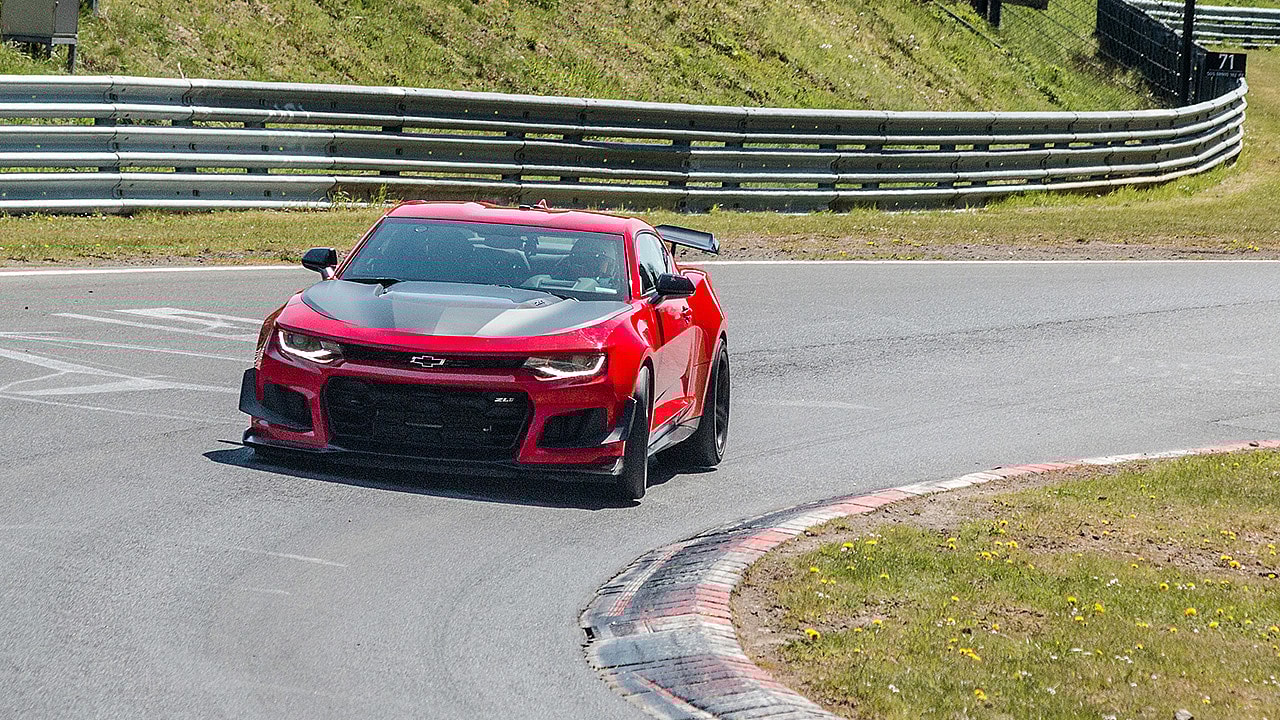 Chevrolet Camaro on the Nürburgring
