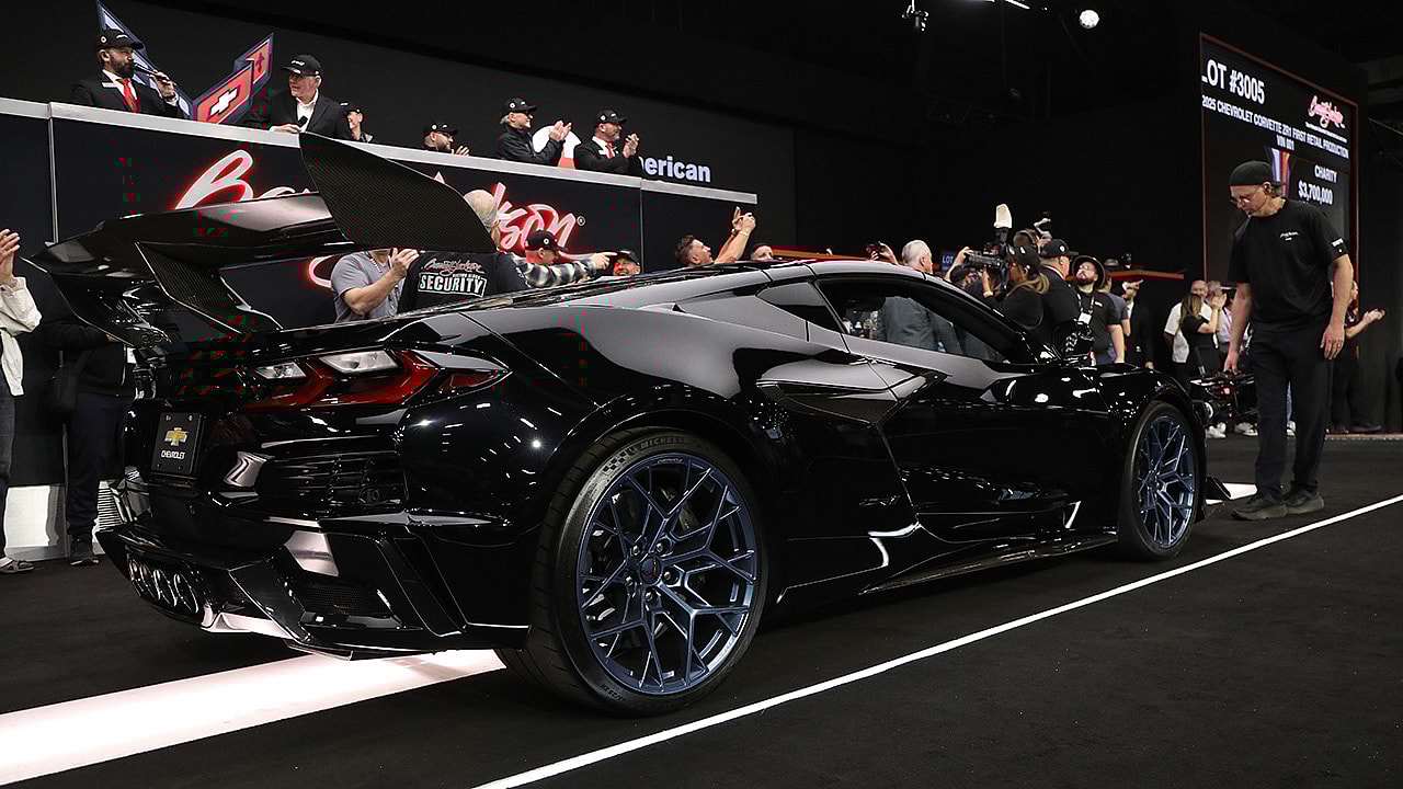 Corvette ZR1 auction
