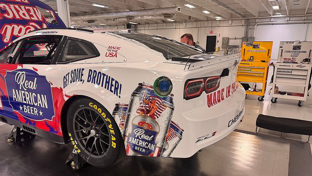 Hayk Motorsports Real American Beer Car