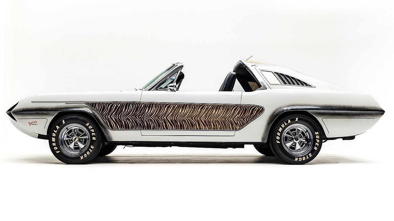 George Barris Zebra Mustang