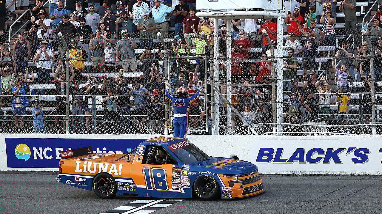Tyler Ankrum at Rockingham Speedway
