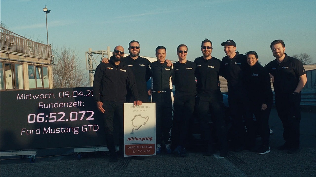 Ford Mustang GTD Nürburgring Time