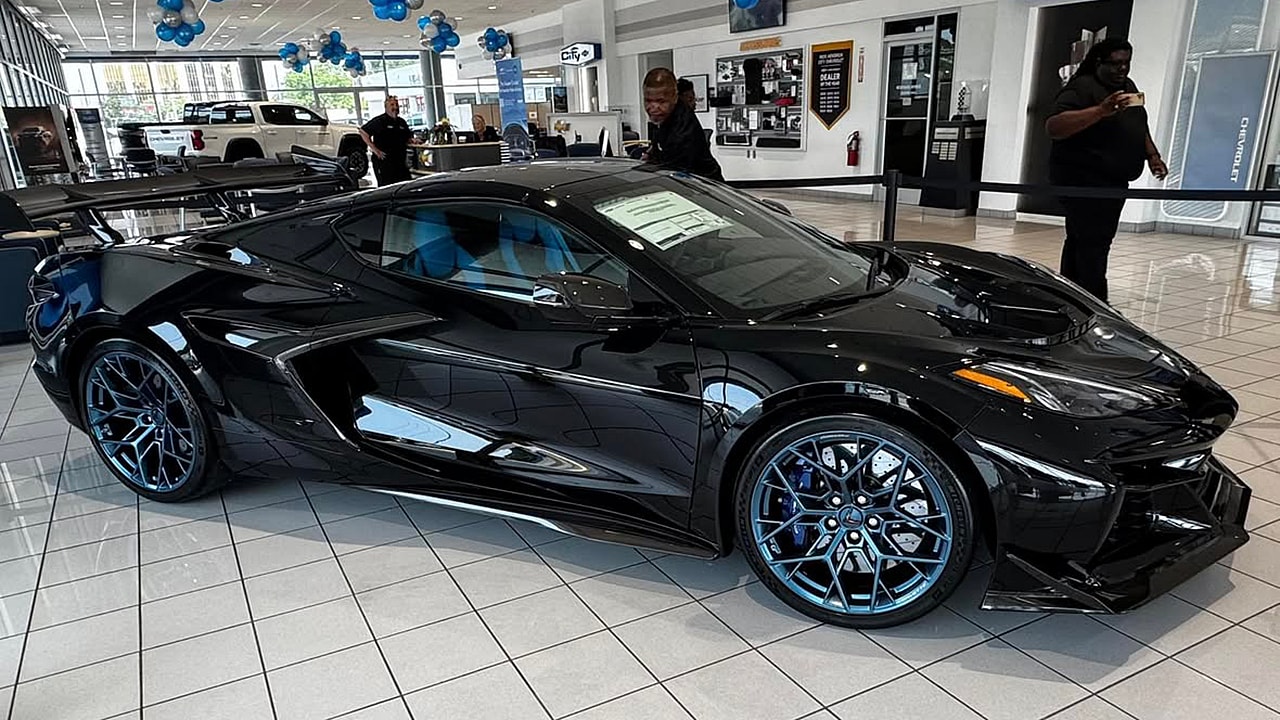 The First 2025 Chevrolet Corvette ZR1
