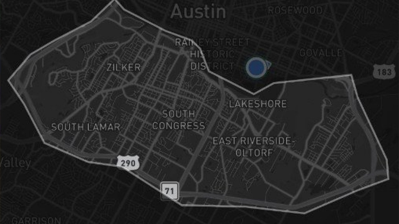 Tesla Robotaxi Map