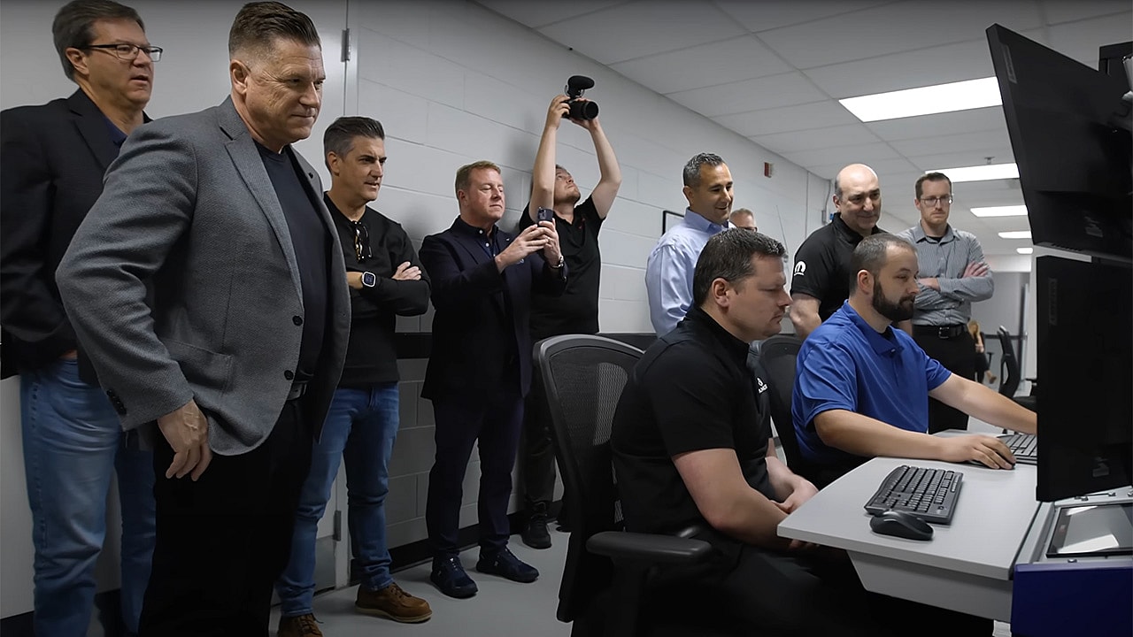 Tim Kuniskis (Second From Left) at Hennessey