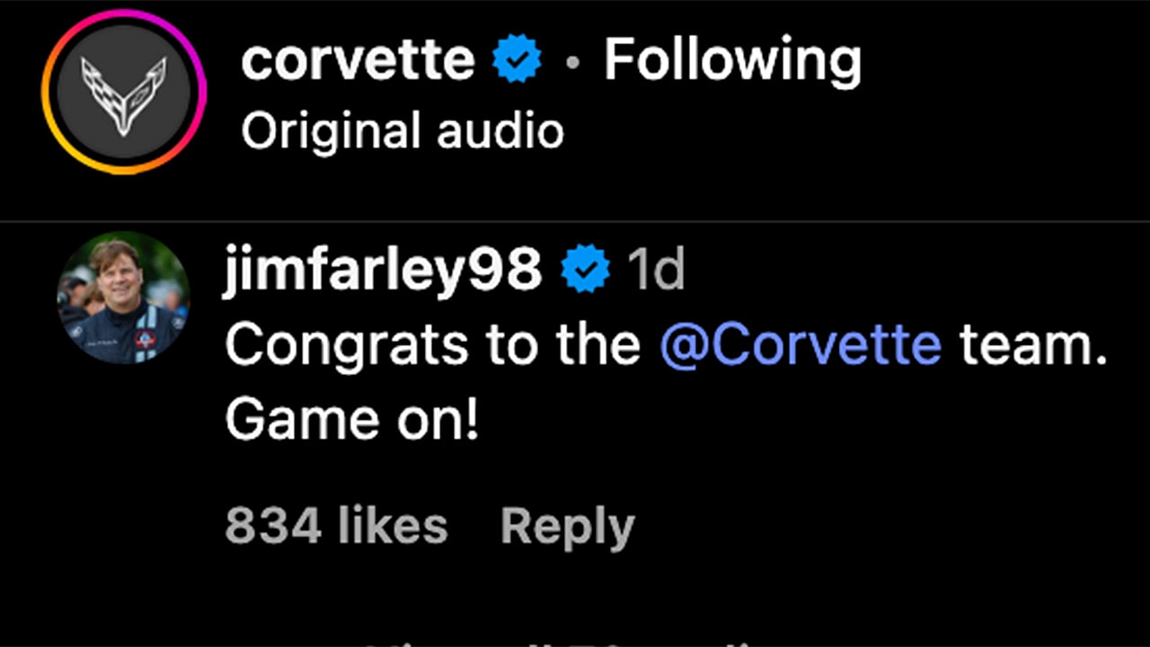 Jim Farley's congratulatory post