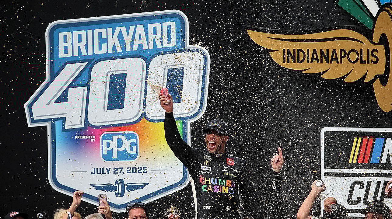 Bubba Wallace at Indy