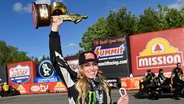 Brittany Force at New Hampshire