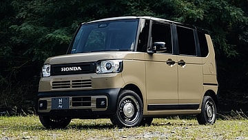 The Honda N-Box Turbo Joy is an Kei Car Sold in Japan