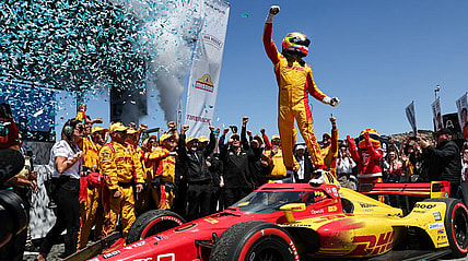 Alex Palou at Laguna Seca